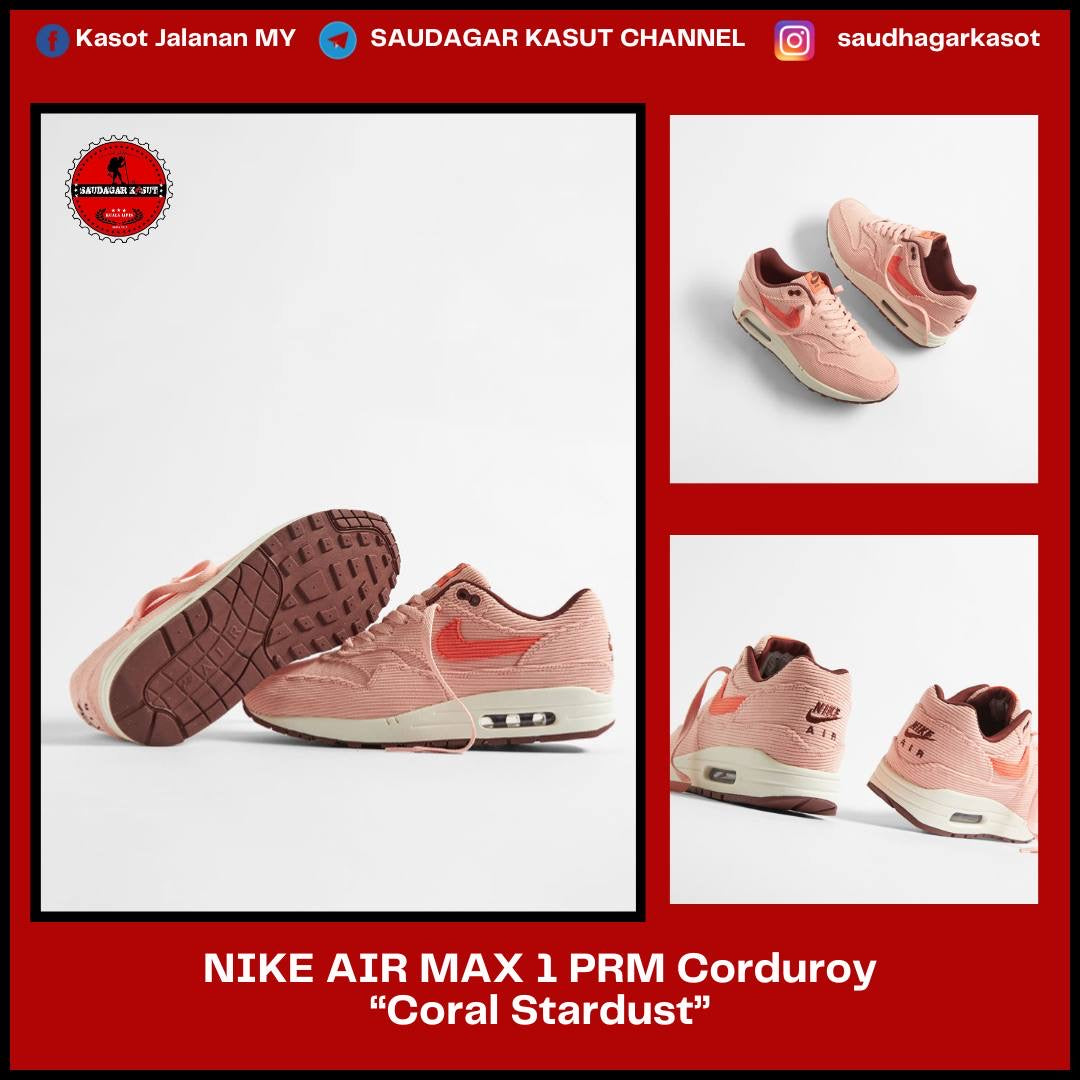 NIKE AIR MAX 1 PREMIUM “Coral Stardust” Men