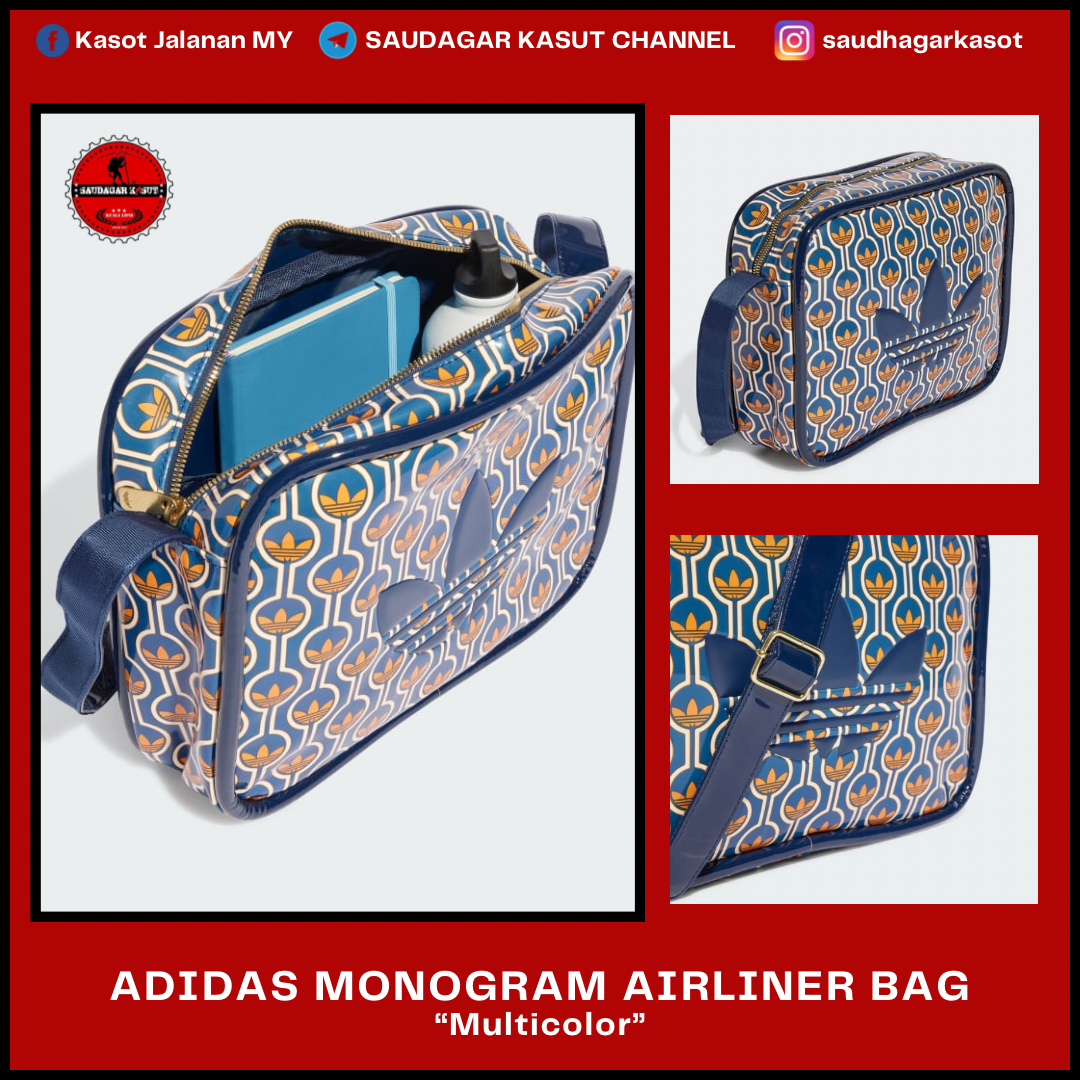 ADIDAS MONOGRAM AIRLINER BAG Men