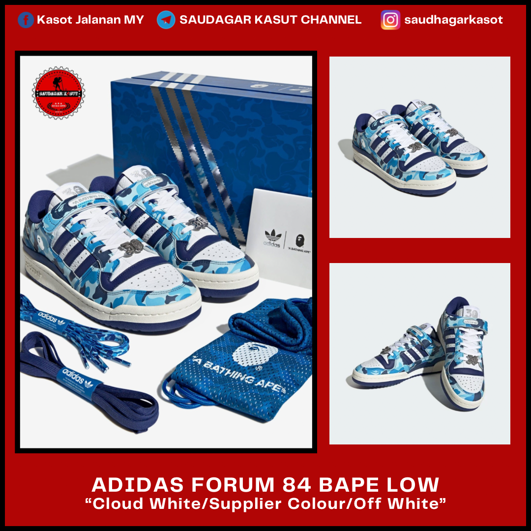 ADIDAS FORUM 84 BAPE LOW Men