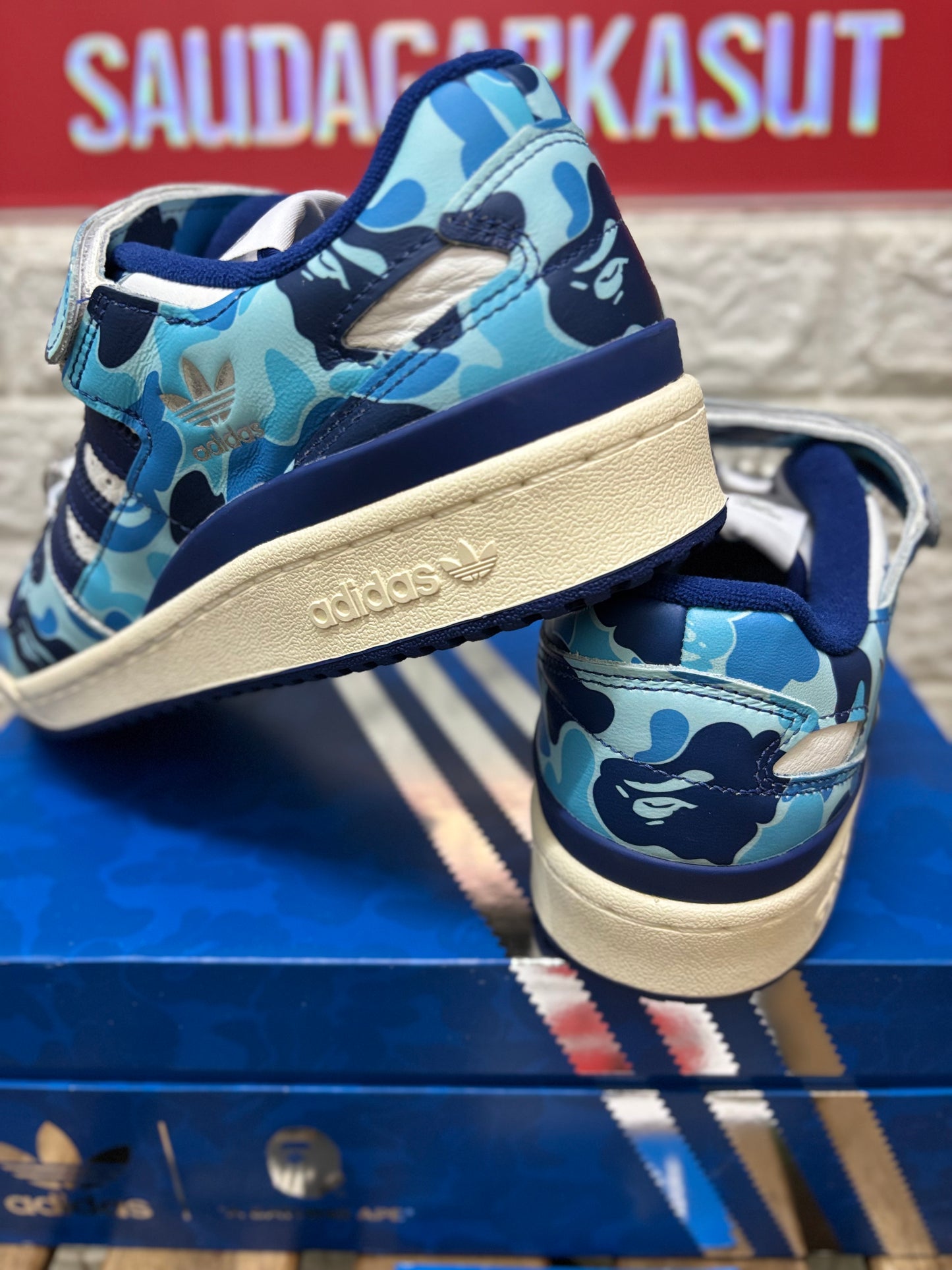 ADIDAS FORUM 84 BAPE LOW Men