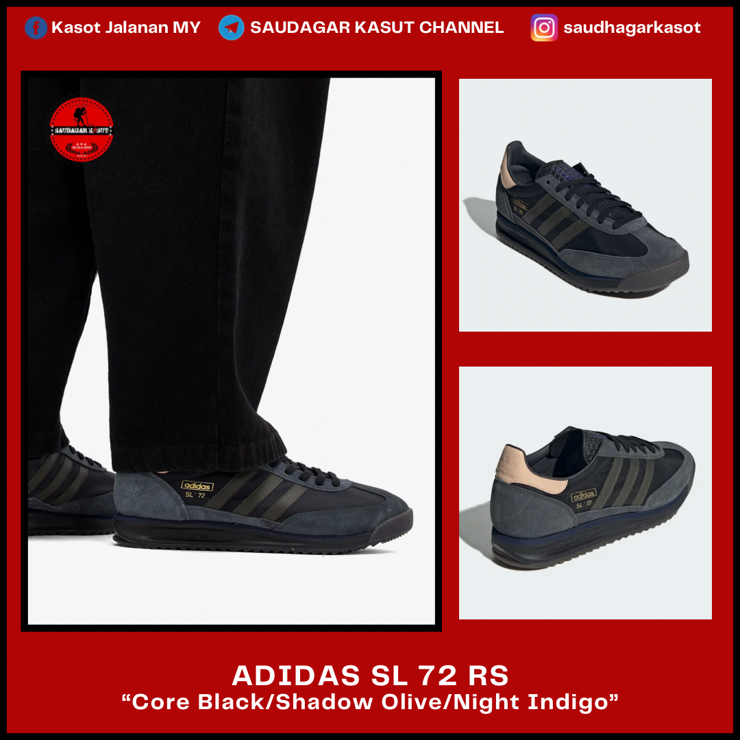 ADIDAS SL 72 RS “Core Black” Men