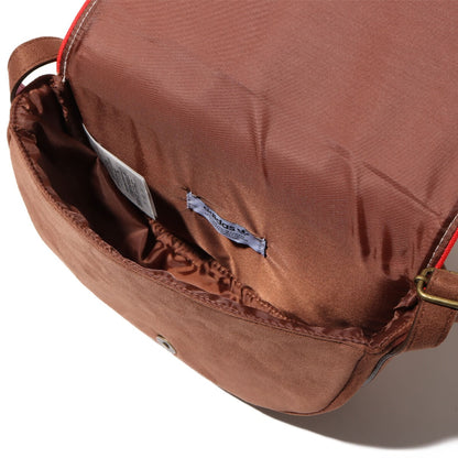 ADIDAS TREFOIL MONOGRAM JACQUARD SUEDE SATCHEL BAG