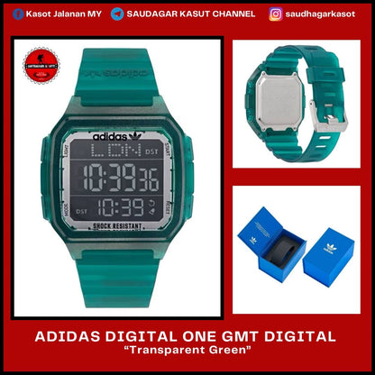 ADIDAS DIGITAL ONE GMT WATCH