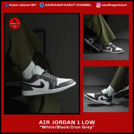 AIR JORDAN 1 LOW “Iron Grey” Men