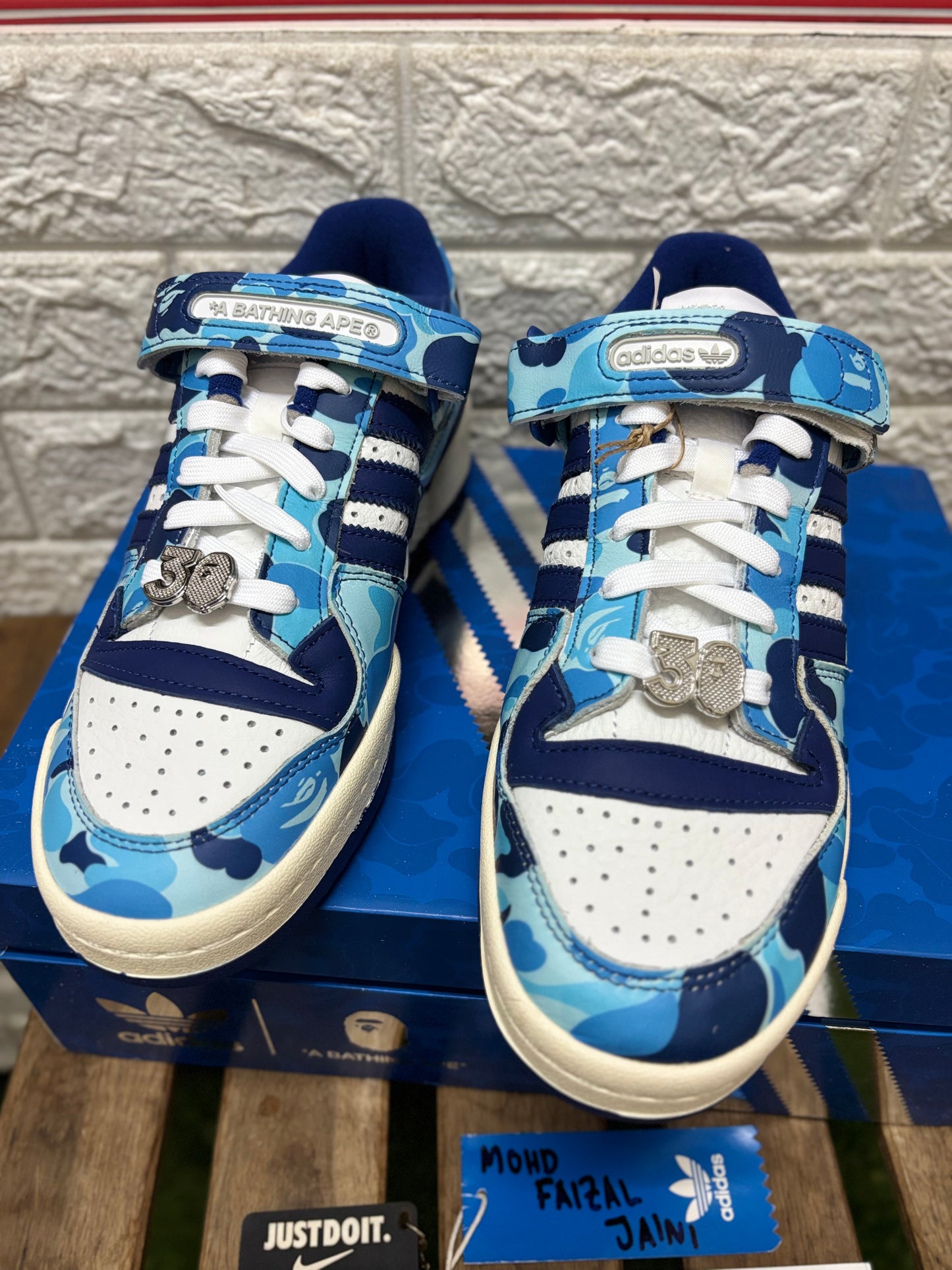 ADIDAS FORUM 84 BAPE LOW Men