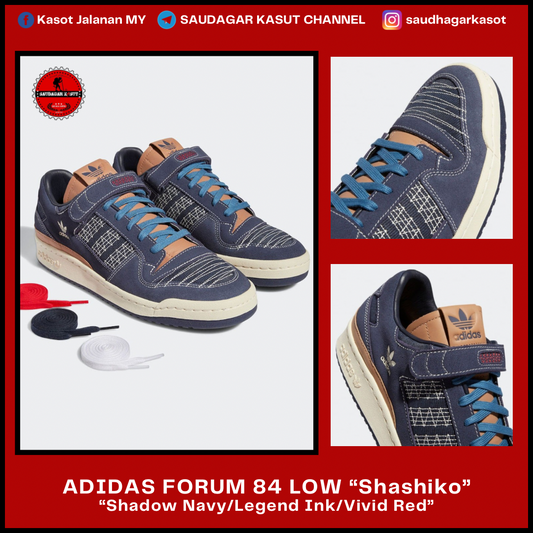 ADIDAS FORUM 84 LOW “Shashiko” Men