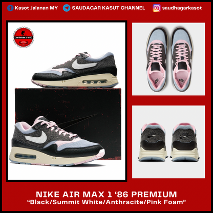 NIKE AIR MAX 1 ‘86 PREMIUM “Black Denim” Men