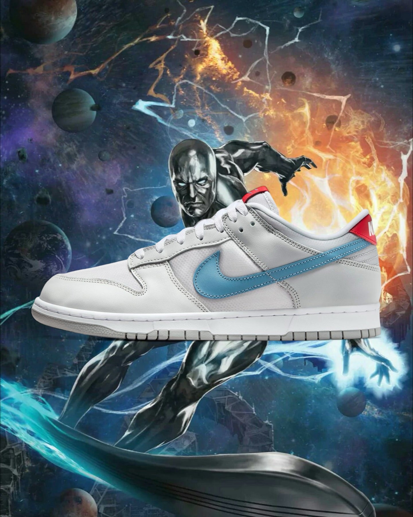 NIKE DUNK LOW QS “Silver Surfer” Men