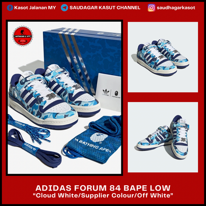 ADIDAS FORUM 84 BAPE LOW Men