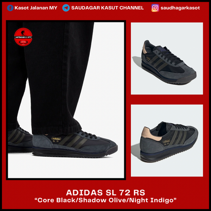 ADIDAS SL 72 RS “Core Black” Men