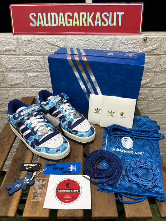 ADIDAS FORUM 84 BAPE LOW Men